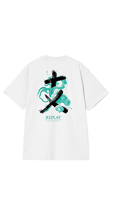 REPLAY × MARTIN GARRIX グラフィックTEE JAPAN EX